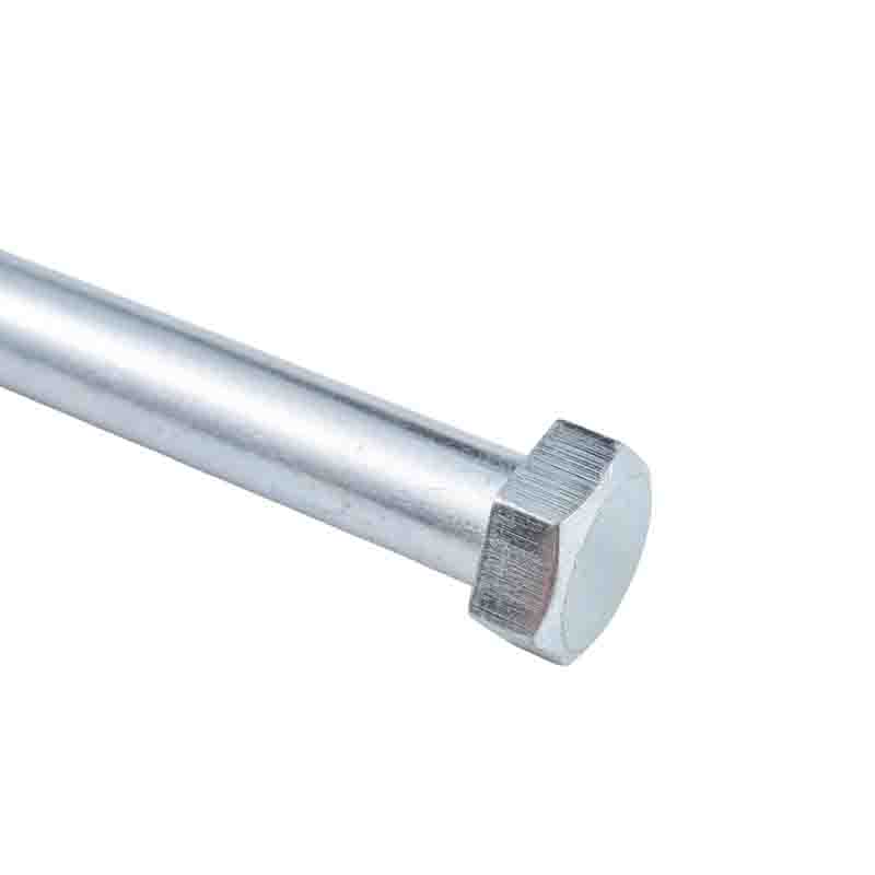 Koolstofstaal nylon anti-loslating en anti-slip zelfborgende zeskantmoer